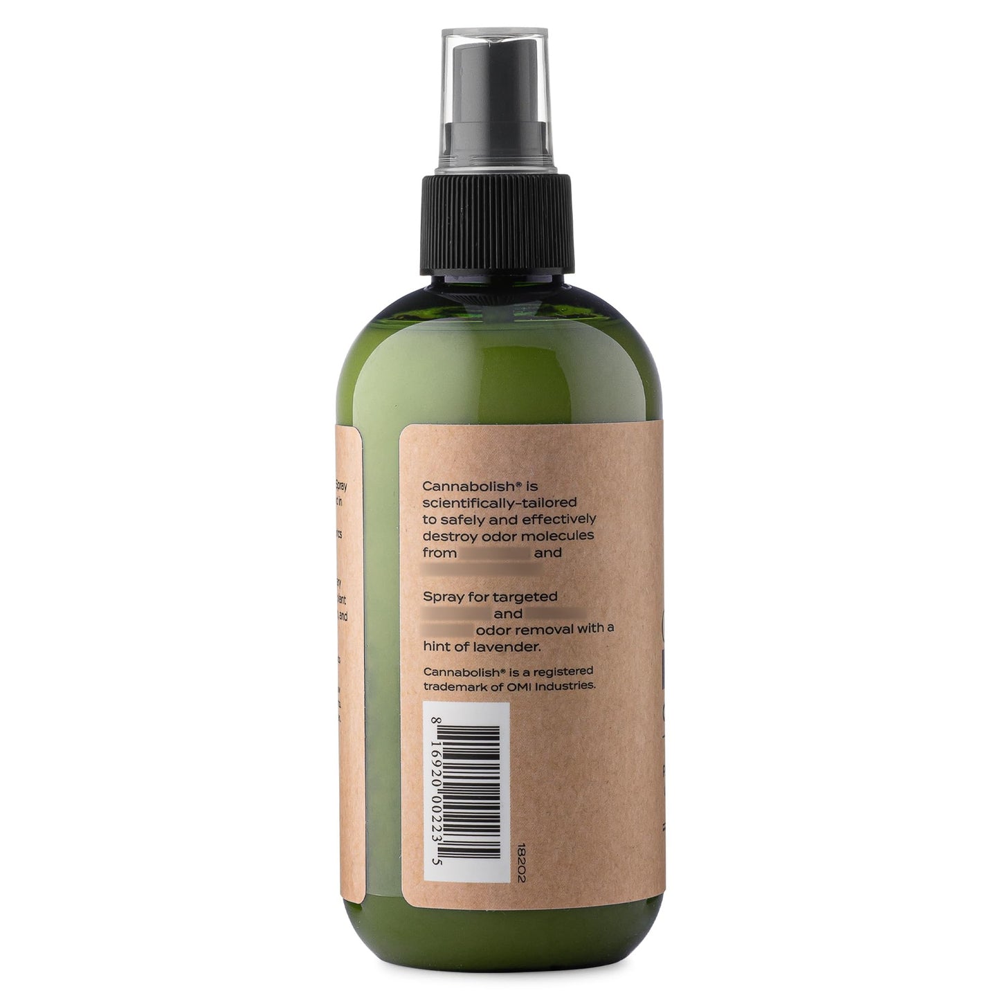 Cannabolish Wintergreen Smoke Odor Eliminator Spray and Air Freshener, 8 fl. oz, Natural Ingredients